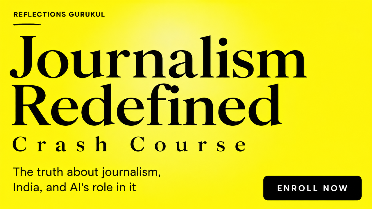 Journalism Redefined: Crash Course